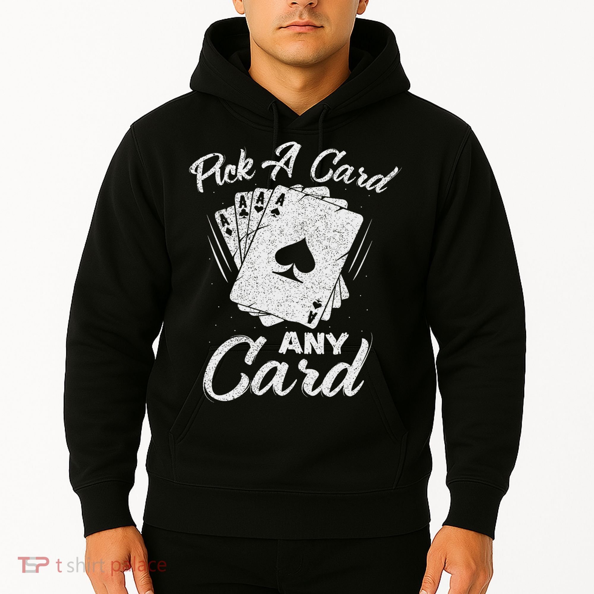 Magician Costume Card Tricks Pick A Card Any Card Hoodie