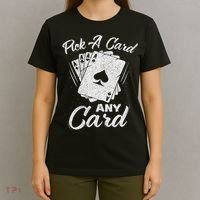 Magician Costume Card Tricks Pick A Card Any Card T-Shirt thumb 4