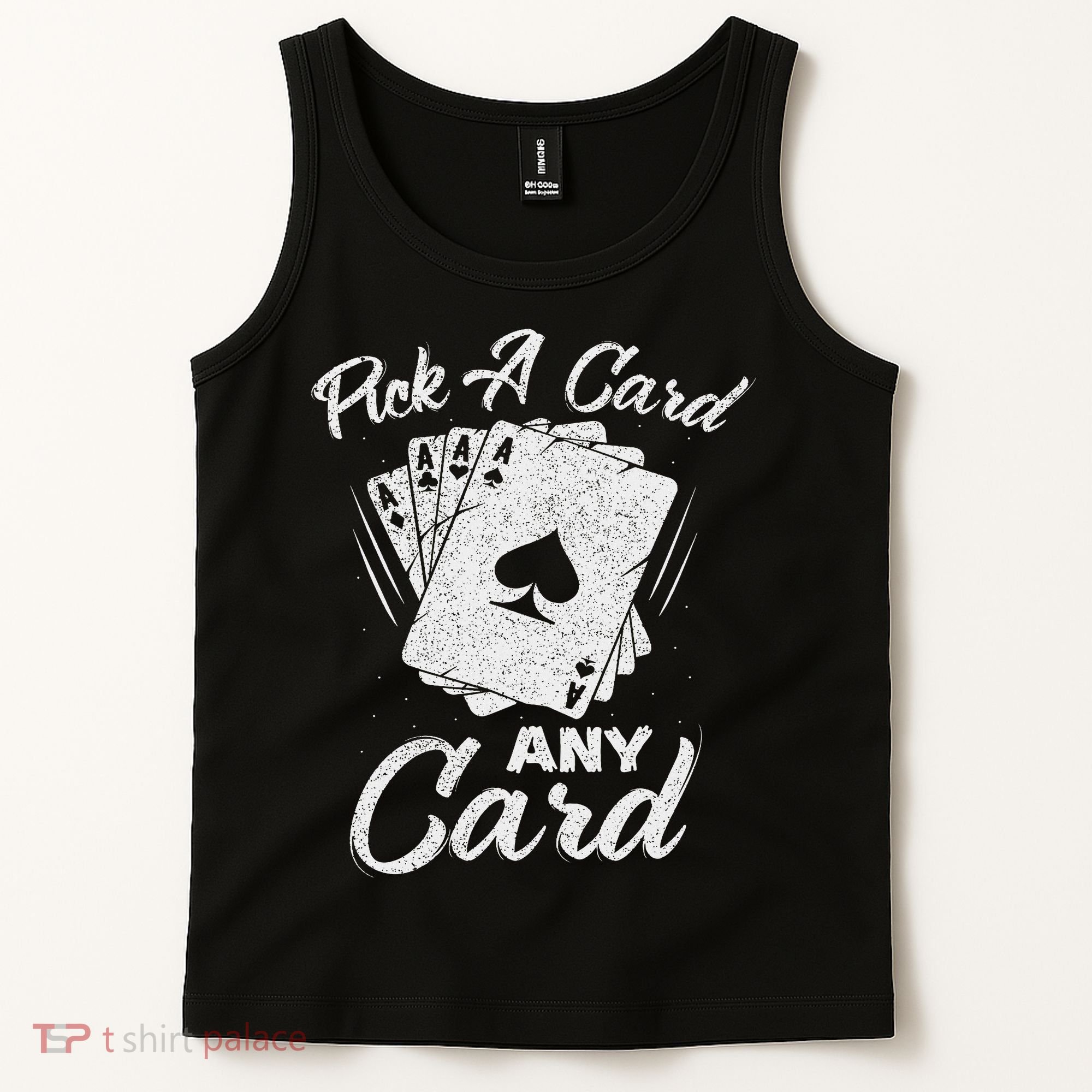 Magician Costume Card Tricks Pick A Card Any Card Tank Top