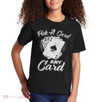 Magician Costume Card Tricks Pick A Card Any Card Kids T-Shirt thumb 2