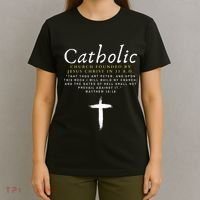 Motivational Catholic Church History Uplifting Pun T-Shirt thumb 4