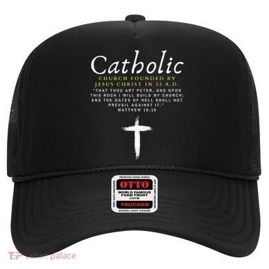 Motivational Catholic Church History Uplifting Pun Hat
