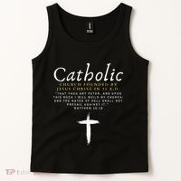 Motivational Catholic Church History Uplifting Pun Tank Top thumb 2