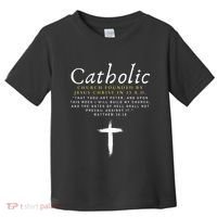 Motivational Catholic Church History Uplifting Pun Toddler T-Shirt thumb 0