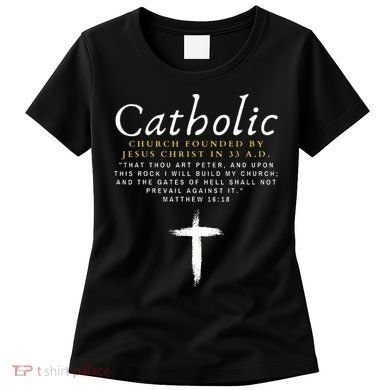 Motivational Catholic Church History Uplifting Pun Women's T-Shirt