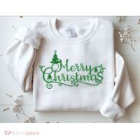 Merry Christmas Cute Gift Sweatshirt thumb 2
