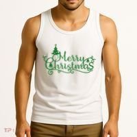 Merry Christmas Cute Gift Tank Top thumb 3