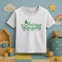 Merry Christmas Cute Gift Toddler T-Shirt thumb 3