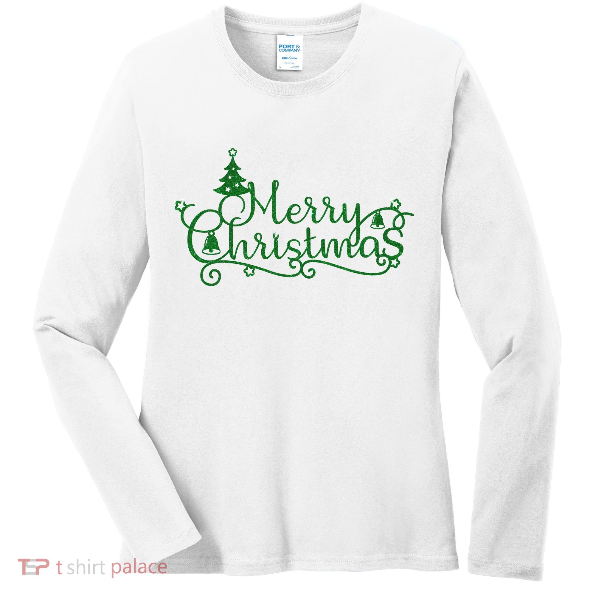 Merry Christmas Cute Gift Women's Long Sleeve Shirt