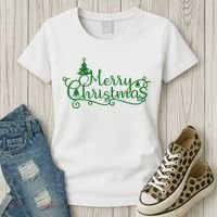 Merry Christmas Cute Gift Women's T-Shirt thumb 3