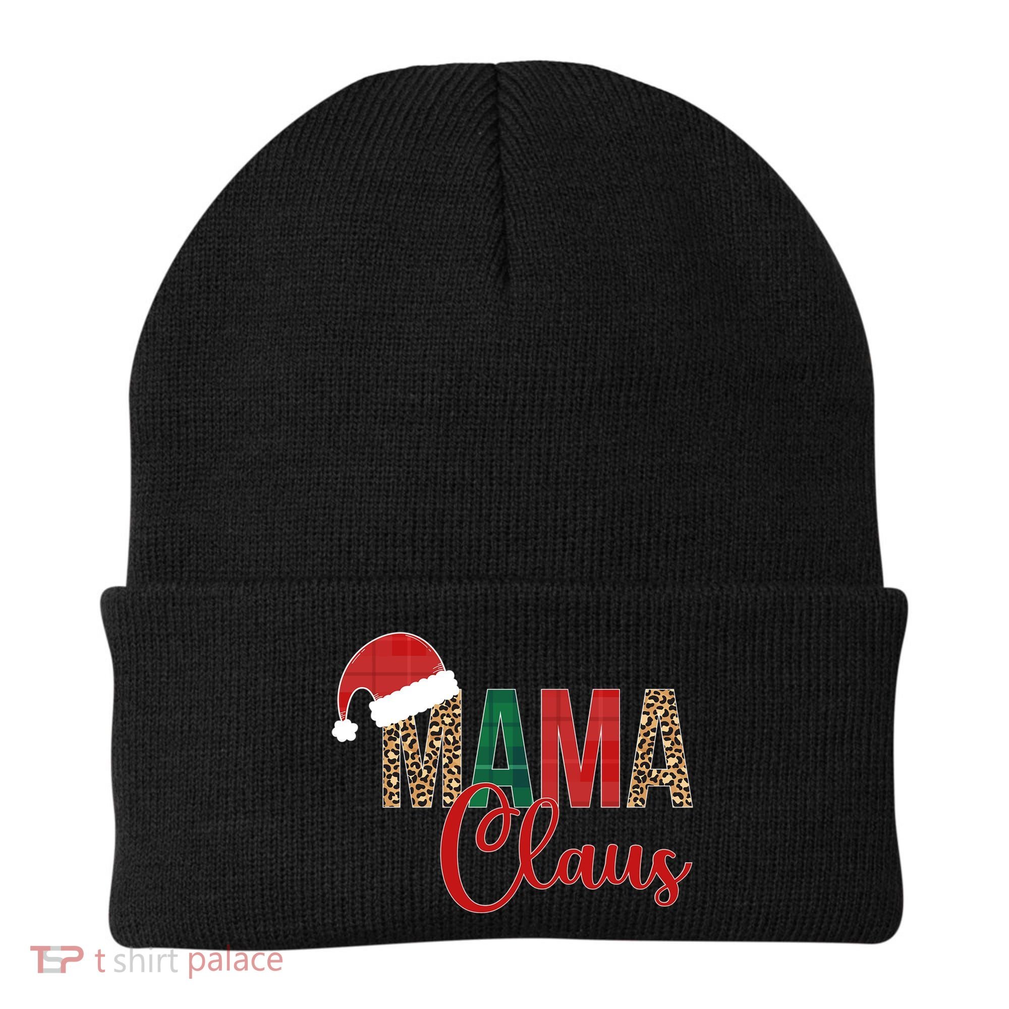 Mama Claus Christmas Family Matching Xmas Party Meaningful Gift Beanie