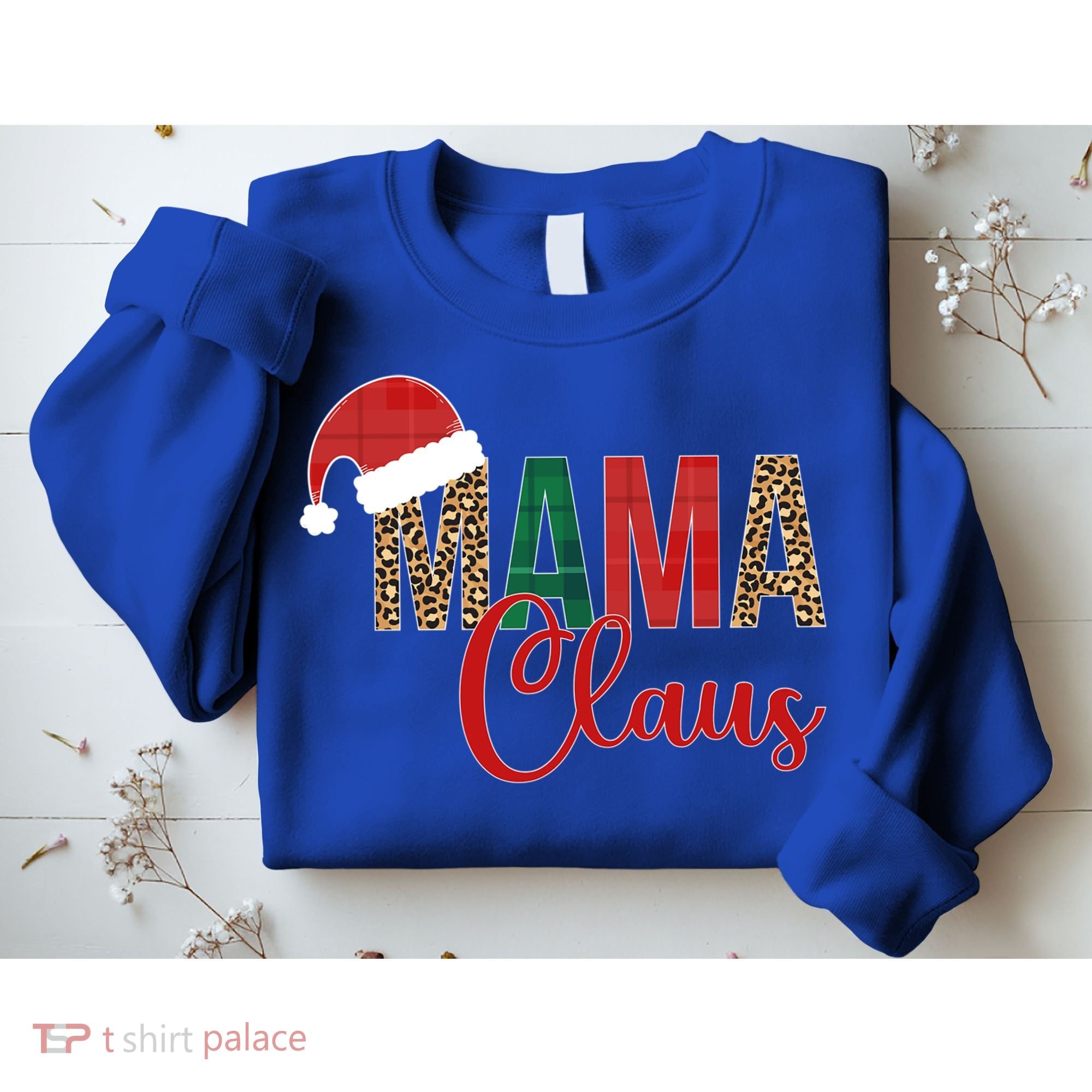 Mama Claus Christmas Family Matching Xmas Party Meaningful Gift Sweatshirt