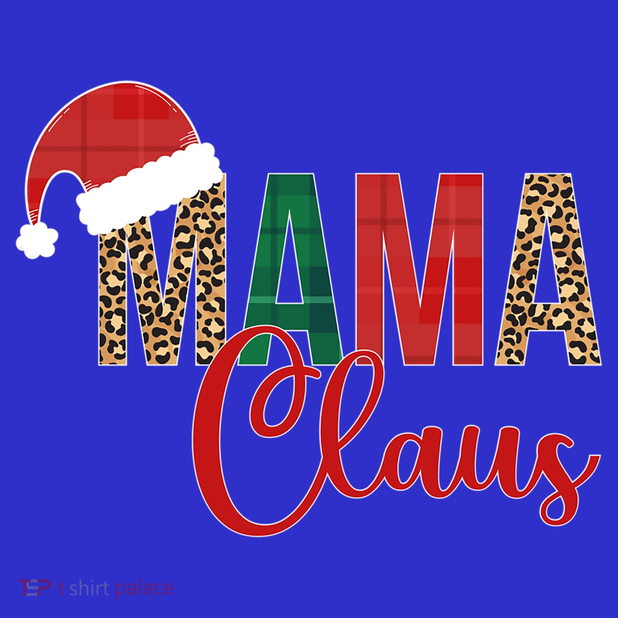 Mama Claus Christmas Family Matching Xmas Party Meaningful Gift Polo