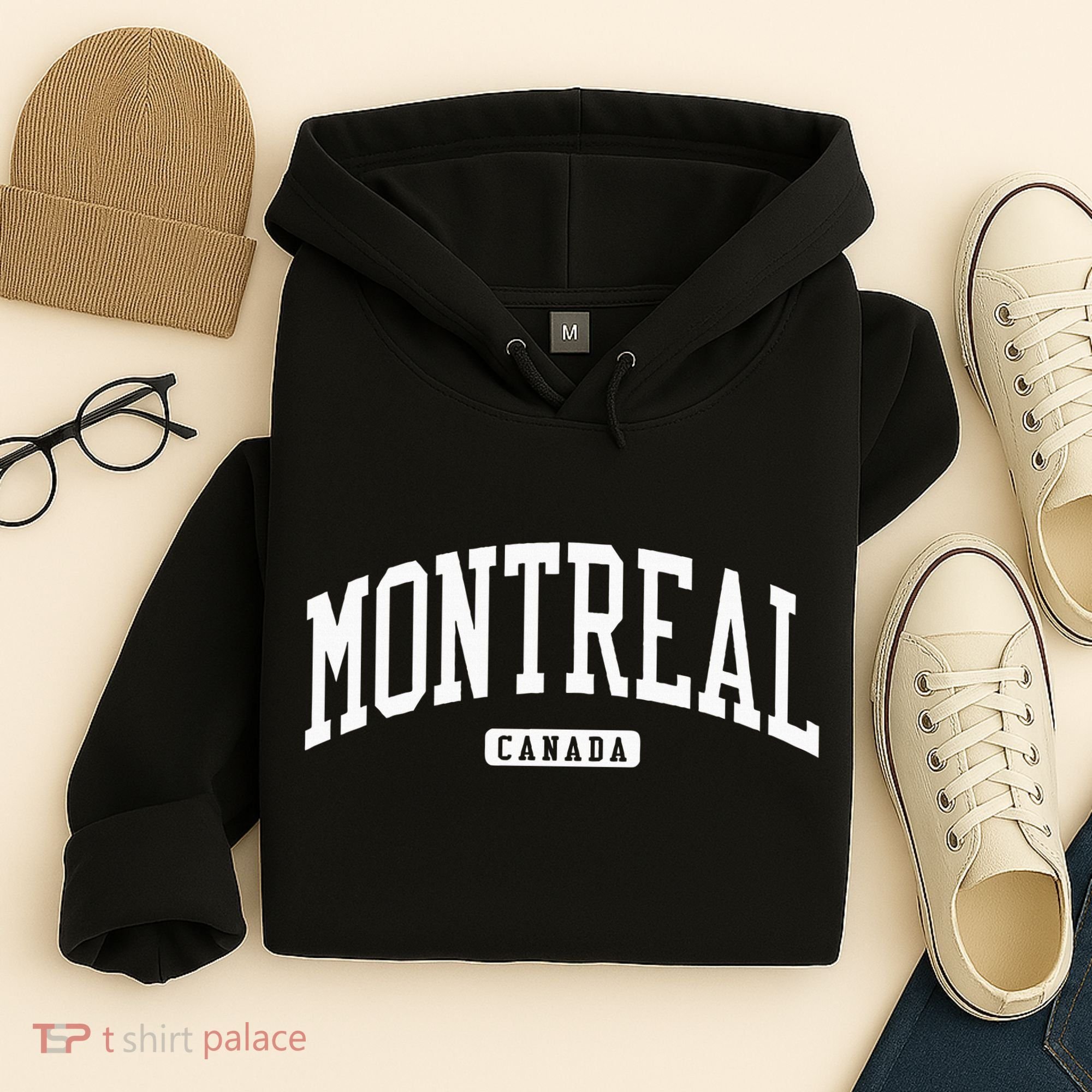 Montreal Canada College University Style Hoodie