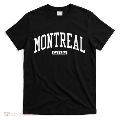 Montreal Canada College University Style T-Shirt
