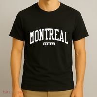 Montreal Canada College University Style T-Shirt thumb 3