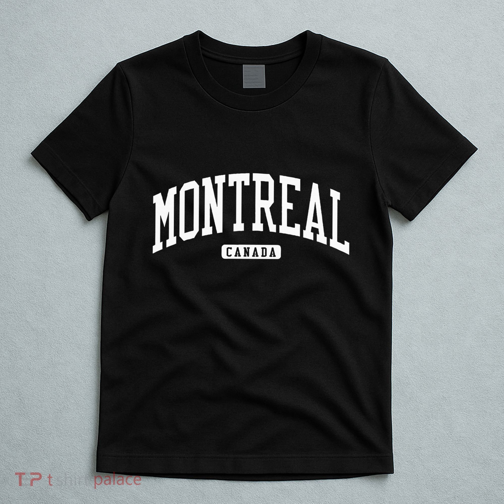 Montreal Canada College University Style T-Shirt