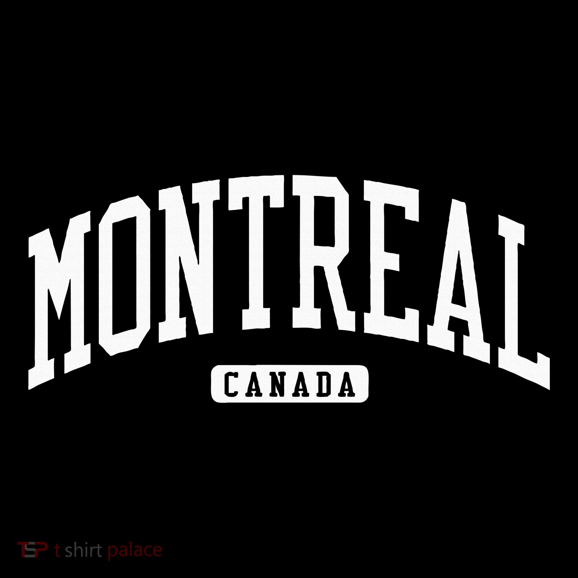Montreal Canada College University Style T-Shirt