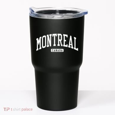 Montreal Canada College University Style Tumbler