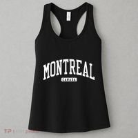 Montreal Canada College University Style Women's Tank Top thumb 3