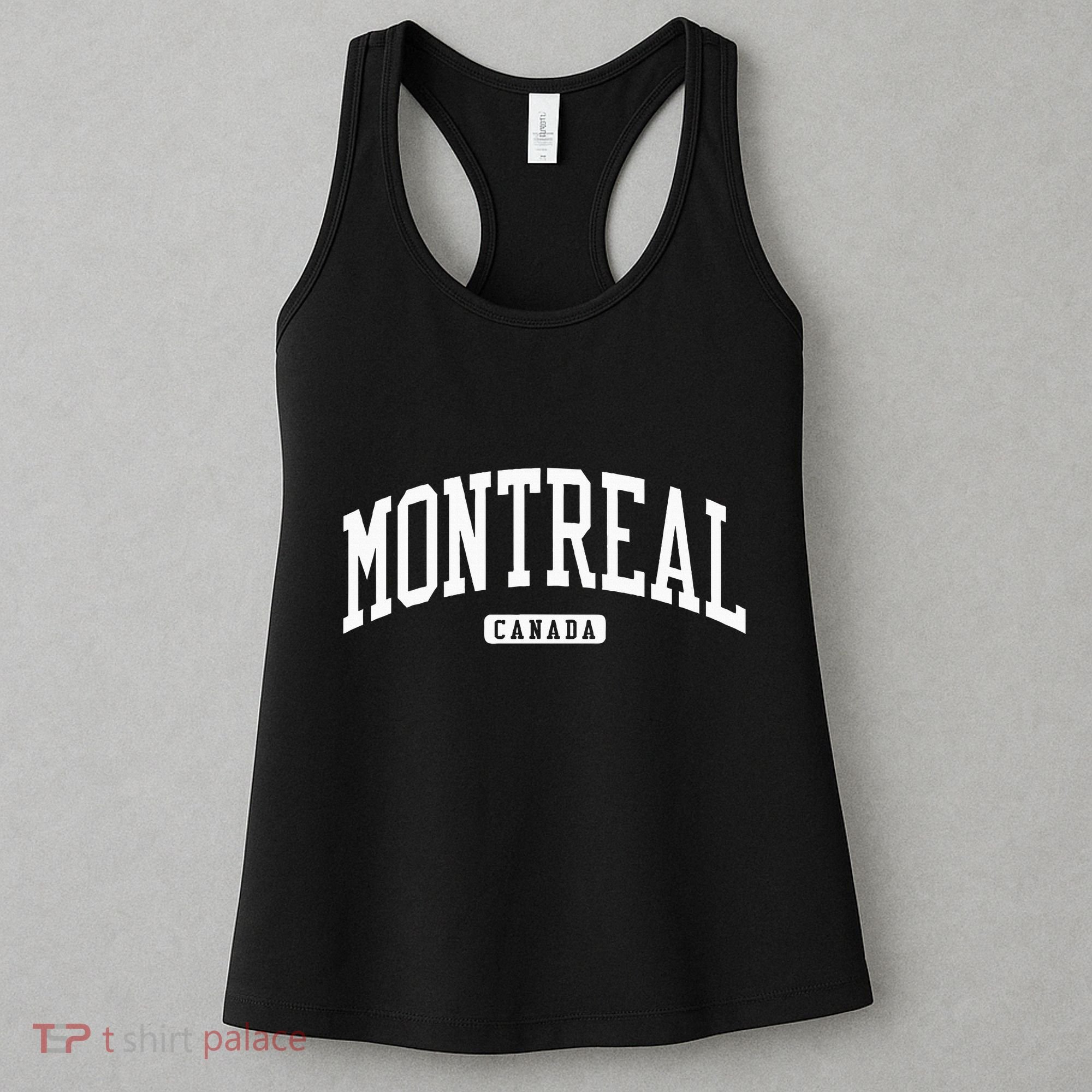 Montreal Canada College University Style Women's Tank Top