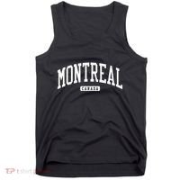 Montreal Canada College University Style Tank Top thumb 0