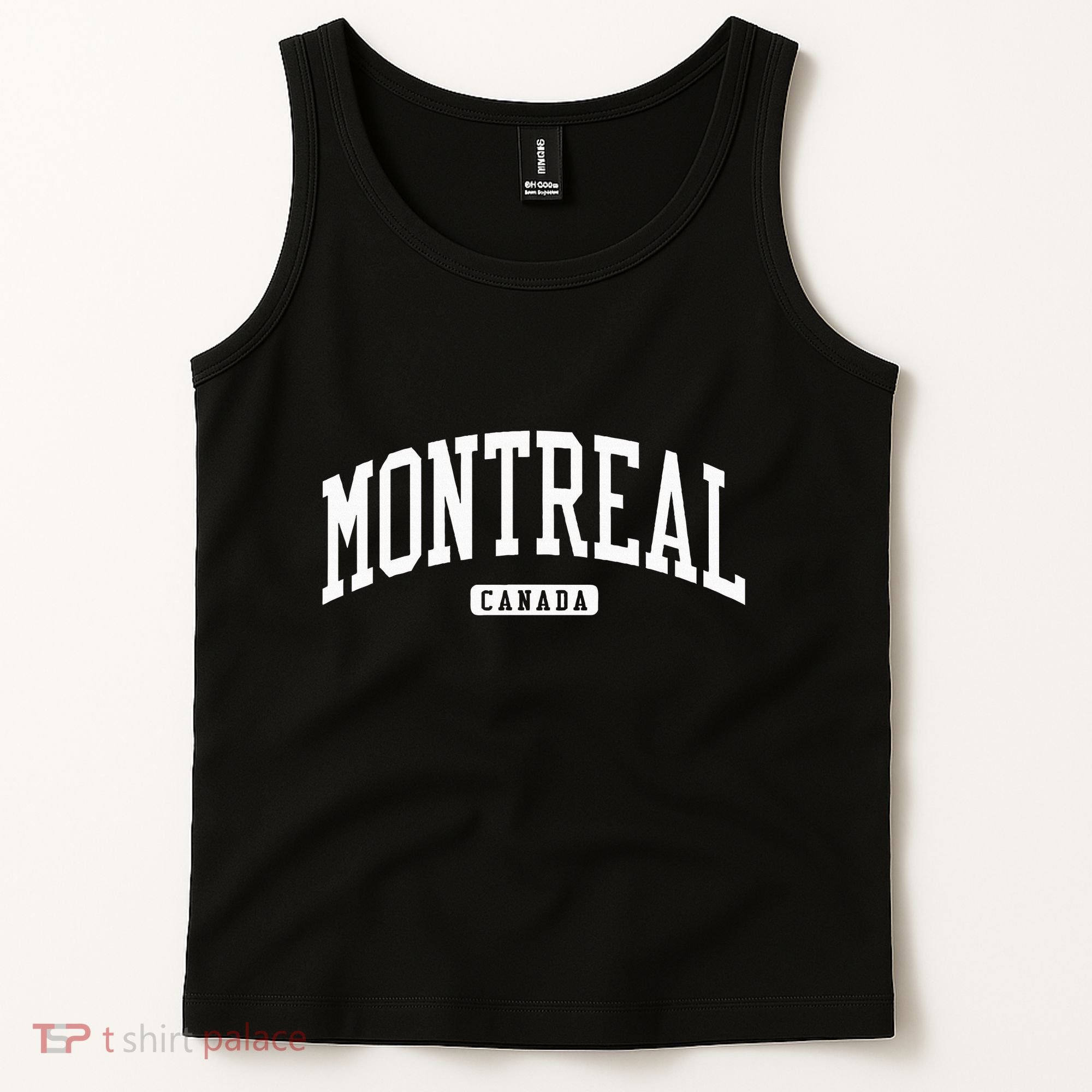 Montreal Canada College University Style Tank Top