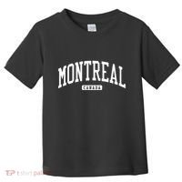 Montreal Canada College University Style Toddler T-Shirt thumb 0