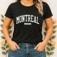 Montreal Canada College University Style Women's T-Shirt thumb 2