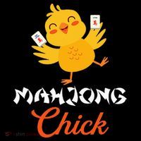 Mahjong Chick Chinese Board Game Mah Jongg Player Women's Hoodie thumb 2