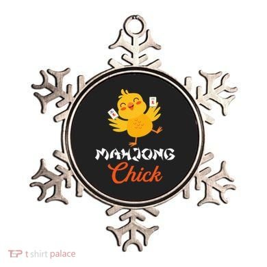 Mahjong Chick Chinese Board Game Mah Jongg Player Ornament