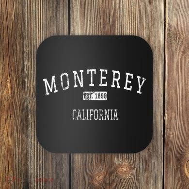 Monterey California Ca Vintage Coaster