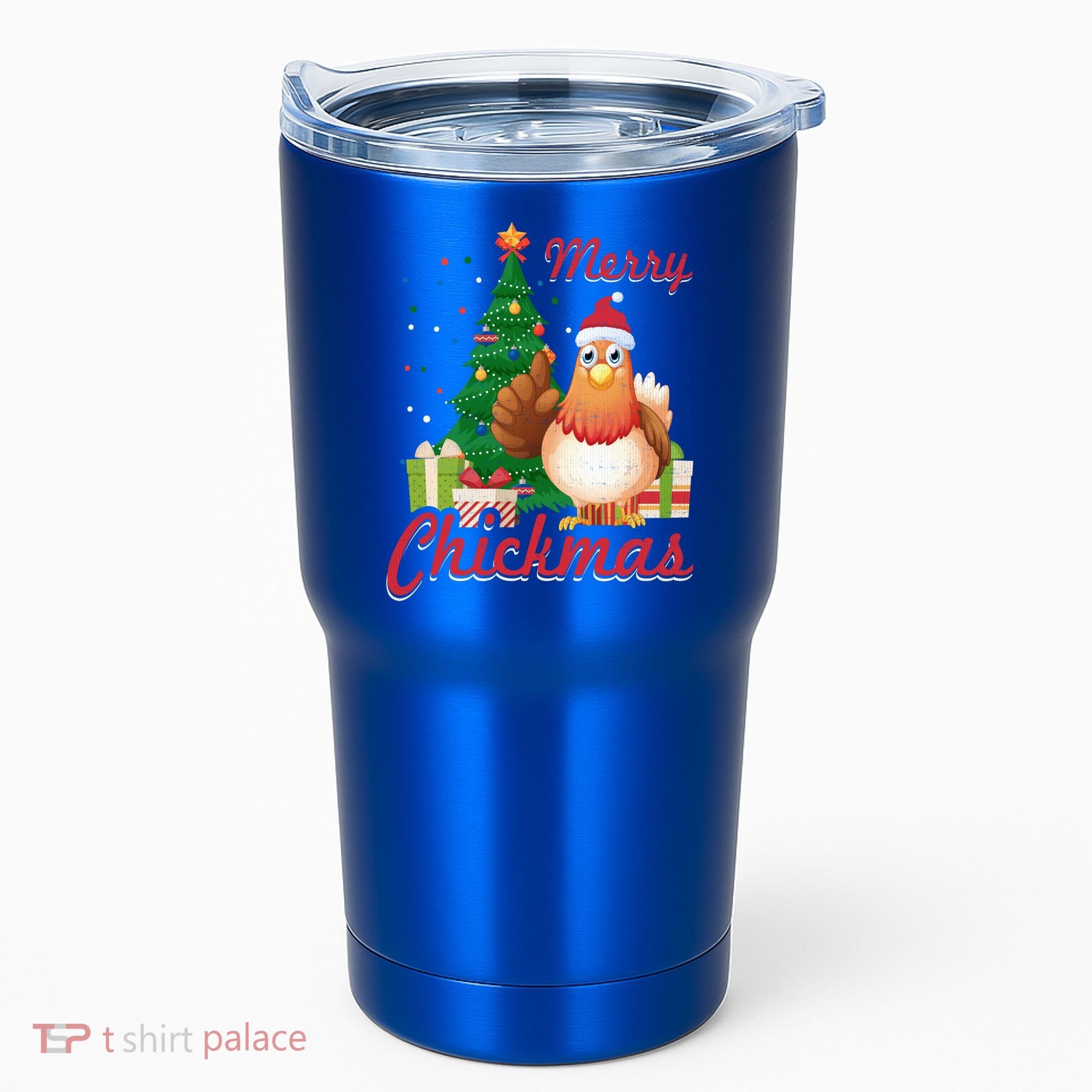 Merry Chickmas Chicken Christmas Funny Gift Xmas Gift Meaningful Gift Tumbler
