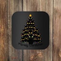 Meowy Cat Christmas Tree Shirt  Wo Tee Plus Size Coaster thumb 0