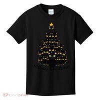 Meowy Cat Christmas Tree Shirt  Wo Tee Plus Size Kids T-Shirt thumb 0