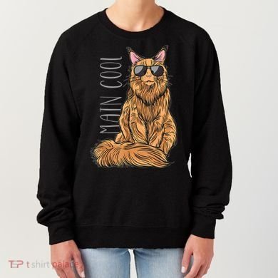 Maine Coon Cat Main Cool Women's Sweatshirt