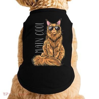 Maine Coon Cat Main Cool Doggie Tank