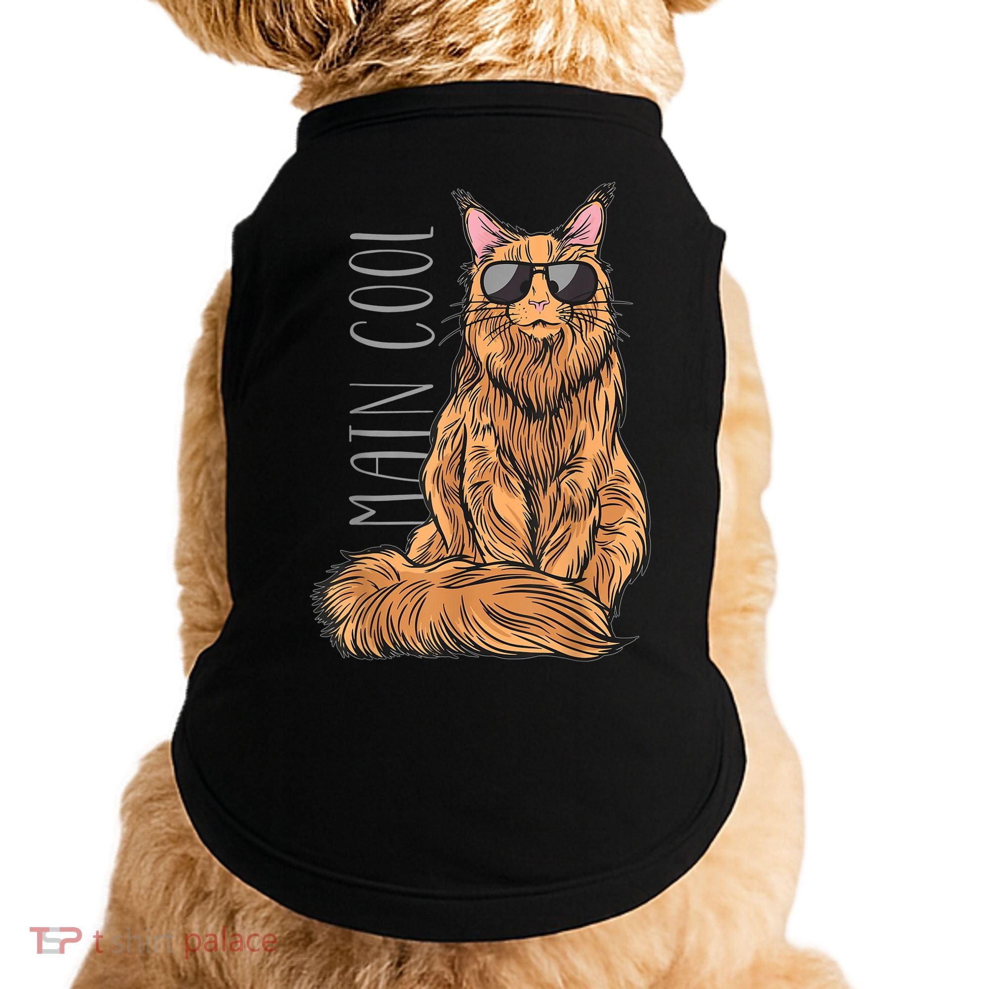 Maine Coon Cat Main Cool Doggie Tank