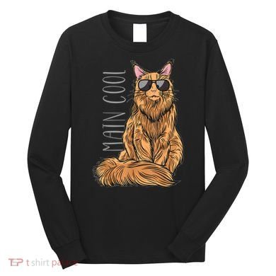 Maine Coon Cat Main Cool Long Sleeve Shirt