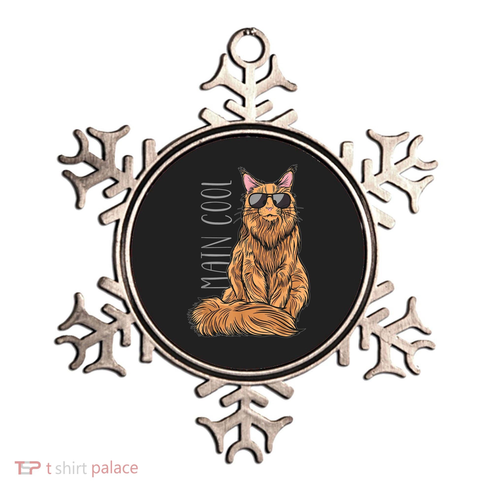 Maine Coon Cat Main Cool Ornament