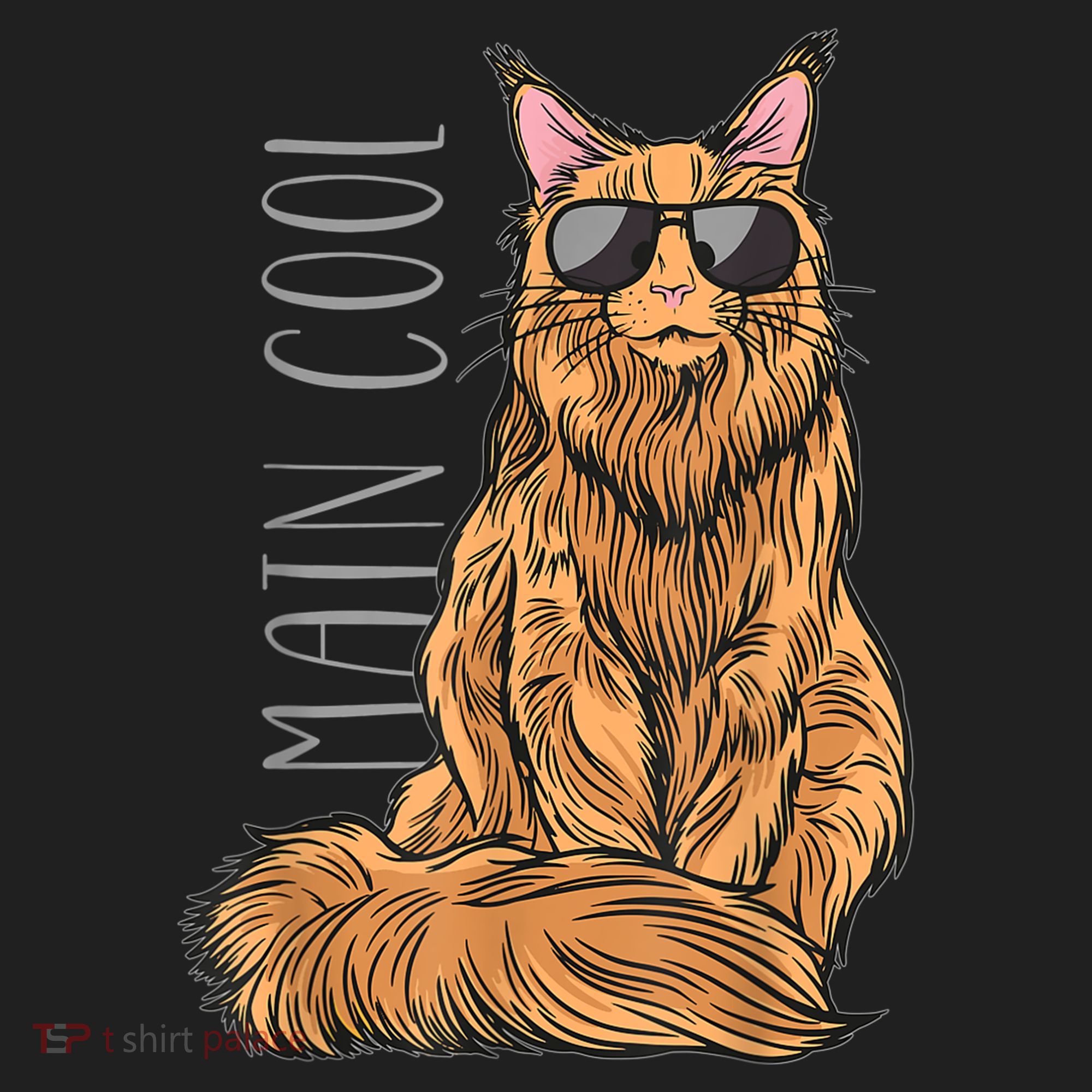 Maine Coon Cat Main Cool Hat
