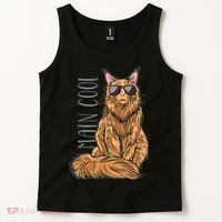 Maine Coon Cat Main Cool Tank Top thumb 2