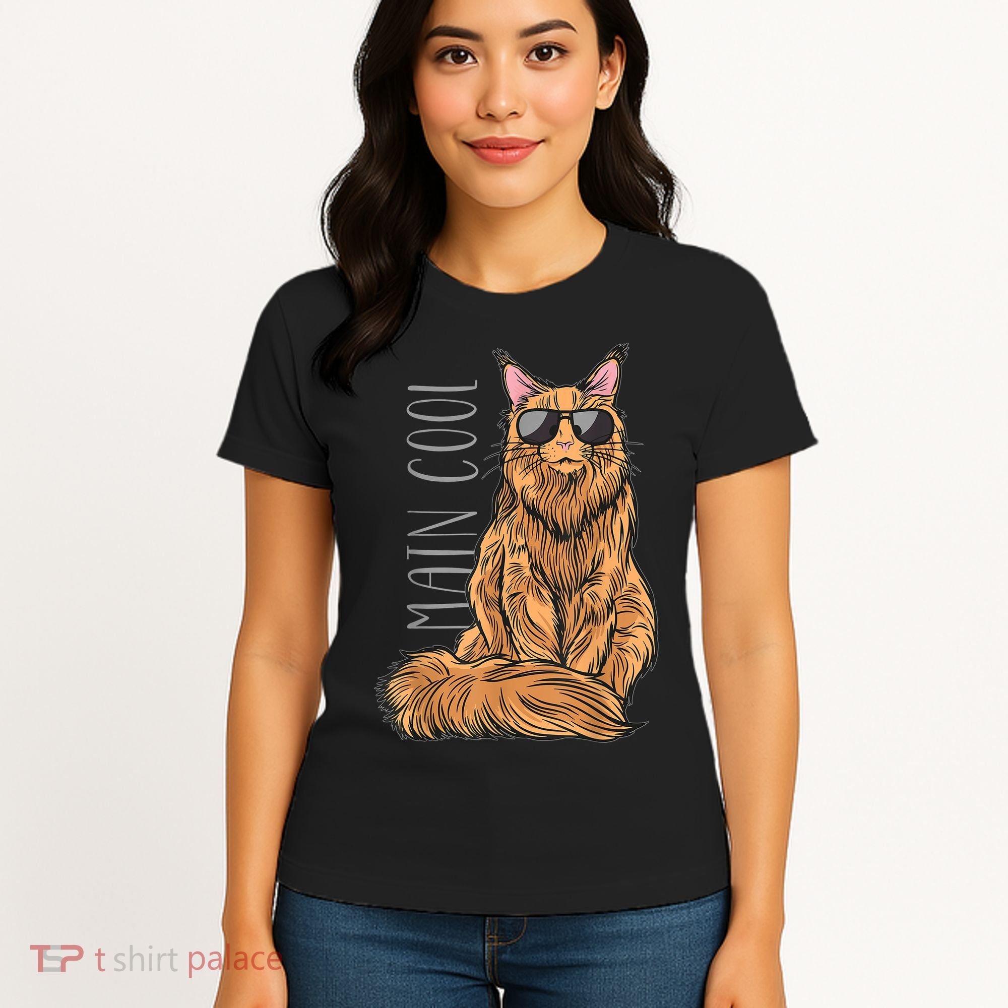 Maine Coon Cat Main Cool Women's T-Shirt