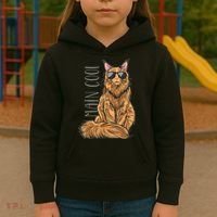 Maine Coon Cat Main Cool Kids Hoodie thumb 3