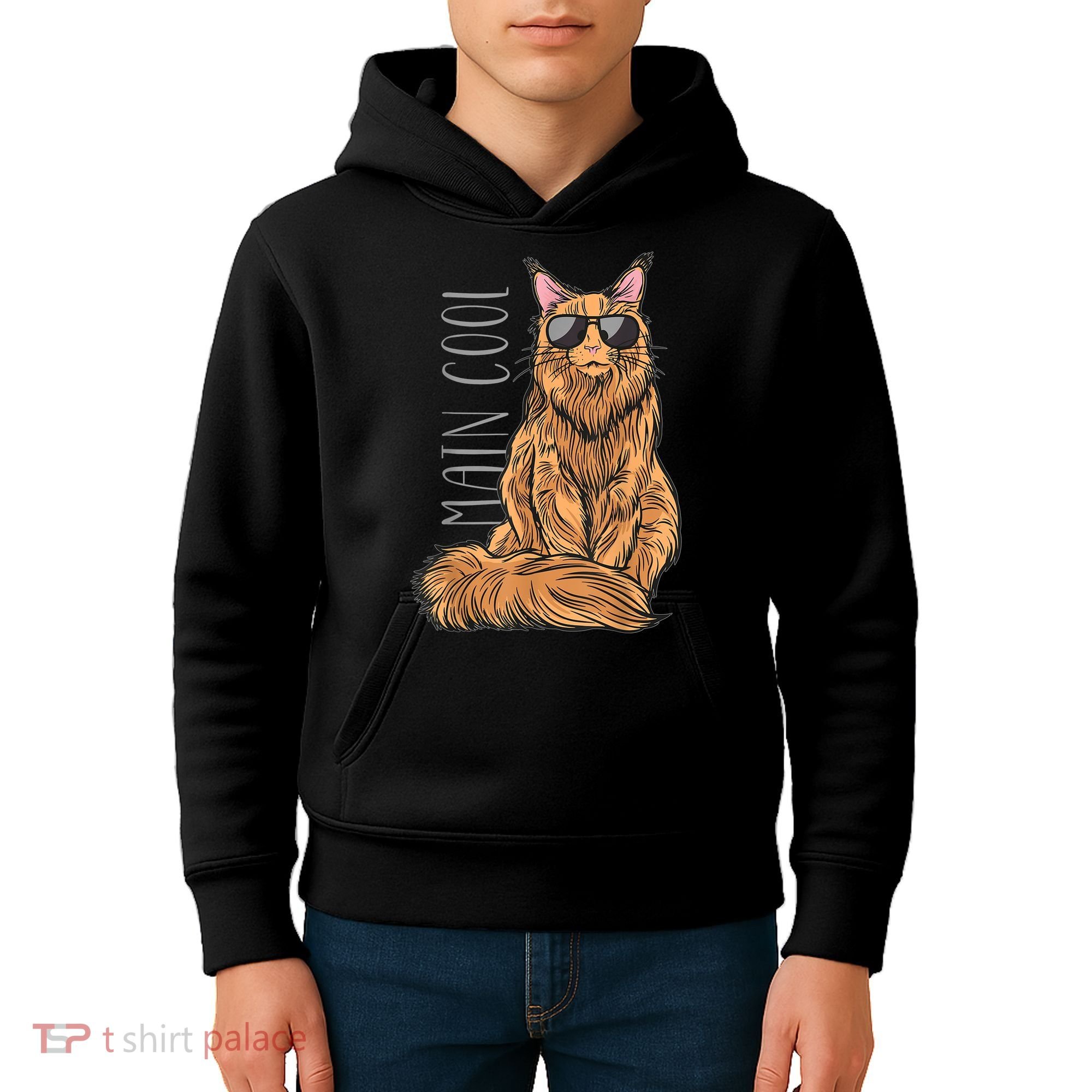 Maine Coon Cat Main Cool Kids Hoodie