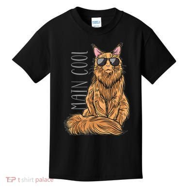 Maine Coon Cat Main Cool Kids T-Shirt