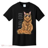 Maine Coon Cat Main Cool Kids T-Shirt thumb 0