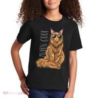 Maine Coon Cat Main Cool Kids T-Shirt thumb 2