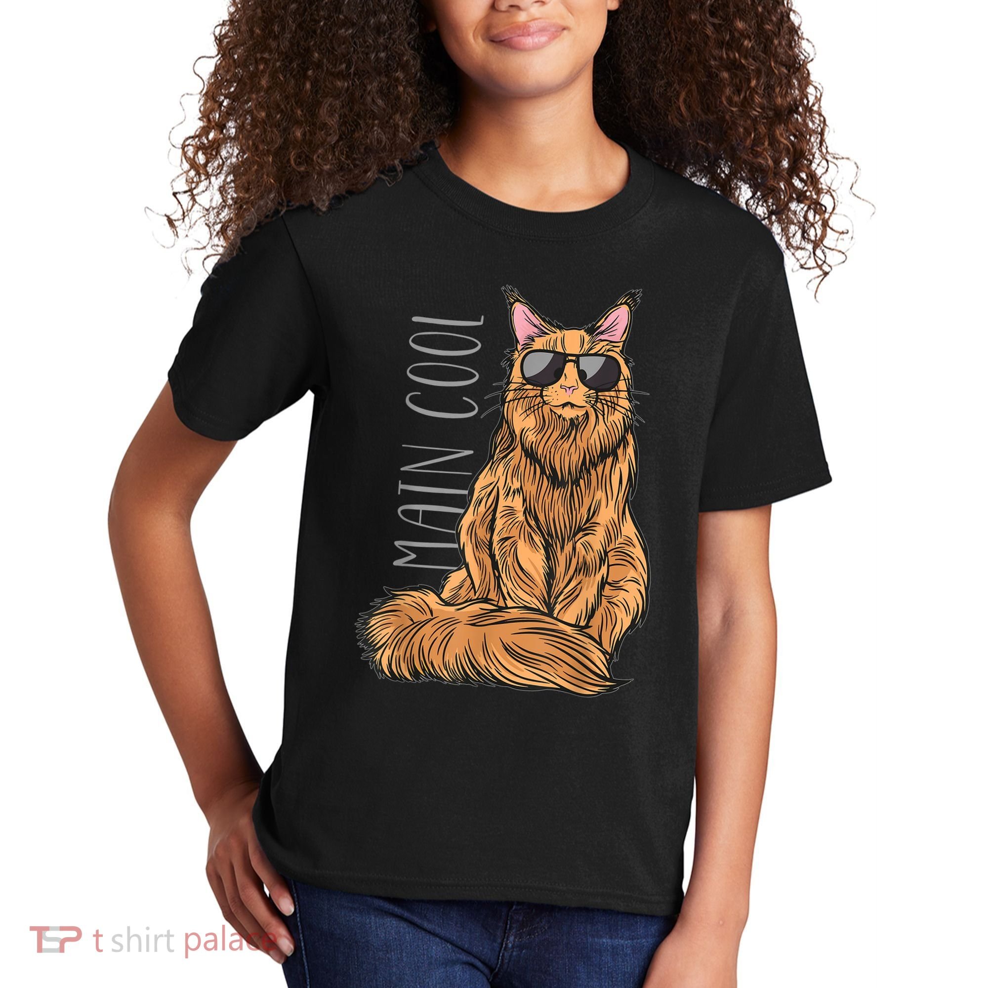 Maine Coon Cat Main Cool Kids T-Shirt
