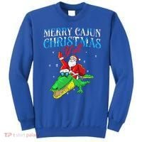 Merry Cajun Christmas Yall Funny Louisiana Bayou Xmas Sweatshirt thumb 0